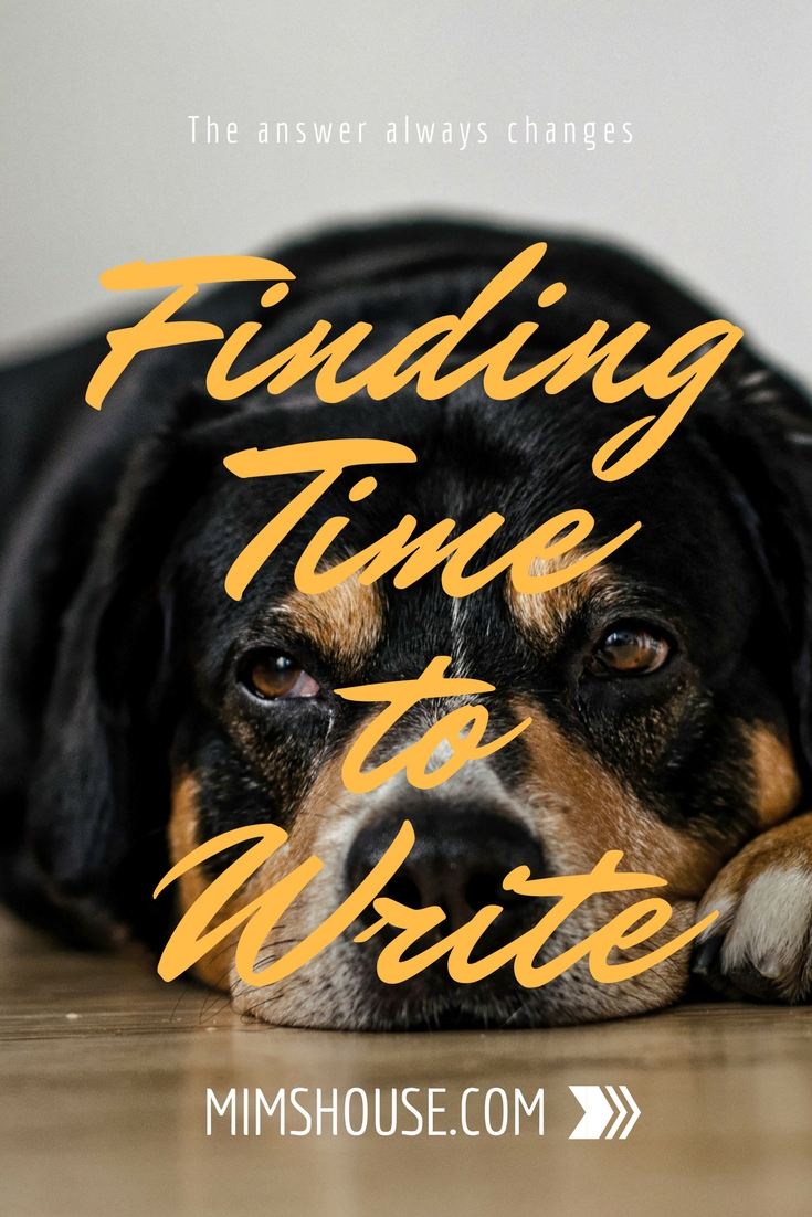 Finding Time to Write