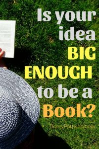 Is Your Idea Big Enough to Be a Book? | DarcyPattison.com