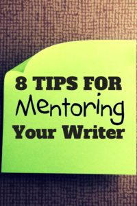 Want to help your spouse learn to write? Or help your child? Here's how you can be the mentor they need. | DarcyPattison.com