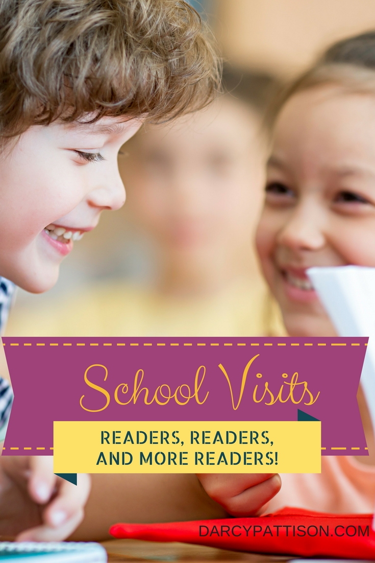 School Visits: Readers, Readers, and More Readers!